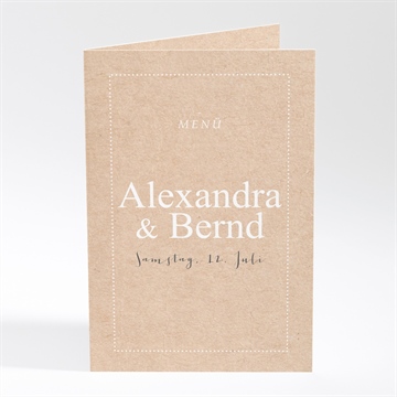 Menükarte Hochzeit ref. N401775