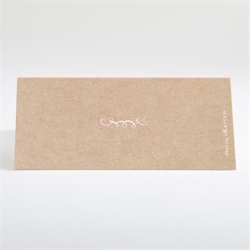 Tischkarte Hochzeit unsere story - Vue 2