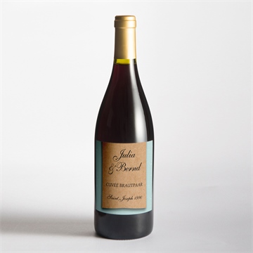 Flaschenetikett Hochzeit fotoalbum - vue 2