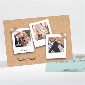 Dankeskarte Hochzeit ref. N111184