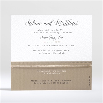 Hochzeitseinladung natürlich verbunden - Vue 2