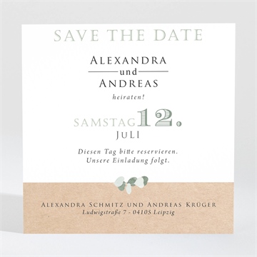 Save the Date Karte ref. N3001343