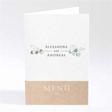 Menükarte Hochzeit ref. N401781