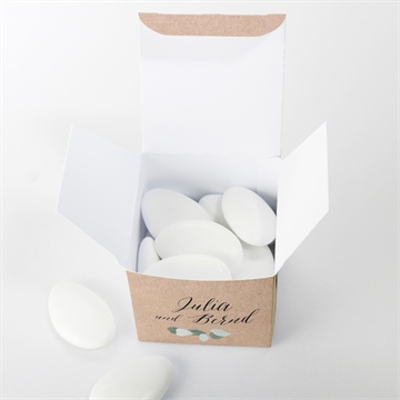 Geschenkbox Hochzeit eukalyptus rustikal - vue 4