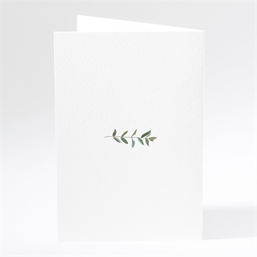 Menükarte Hochzeit zarte blüte - vue 3