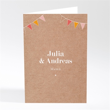Menükarte Hochzeit ref. N401786