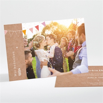 Dankeskarte Hochzeit ref. N111191