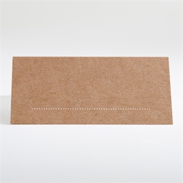 Tischkarte Hochzeit vertrauen - Tischkarte Rückseite