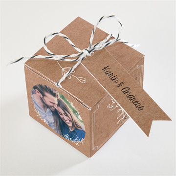 Geschenkbox Hochzeit vertrauen - Sicht 3