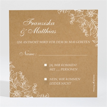 Antwortkarte Hochzeit ref. N3001394