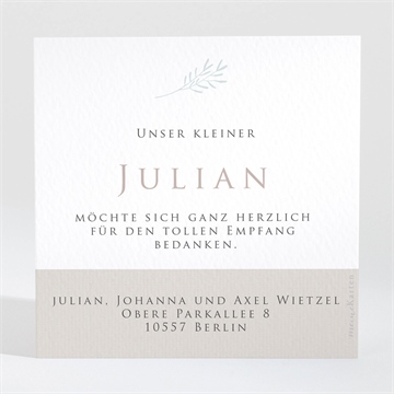 Dankeskarte Geburt ref. N3001400