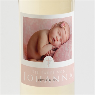 Flaschenetikett Taufe ref. N3001405