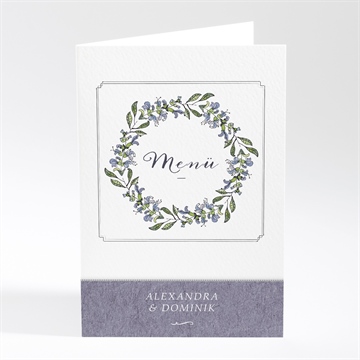 Menükarte Hochzeit ref. N401804