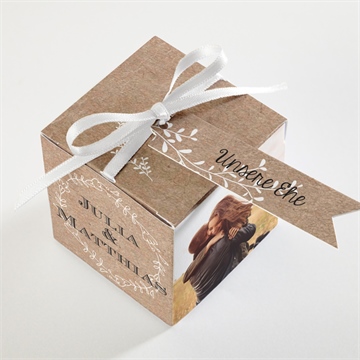 Geschenkbox Hochzeit zurück zur natur - Sicht 3