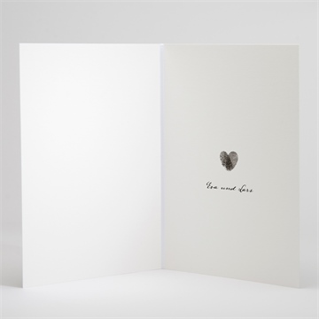 Kirchenheft Hochzeit abdruck des herzens - vue 3