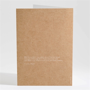 Kirchenheft Hochzeit abdruck des herzens - vue 4