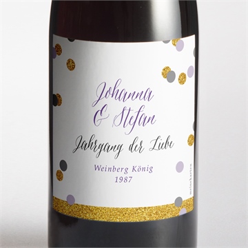 Flaschenetikett Hochzeit ref. N3001417