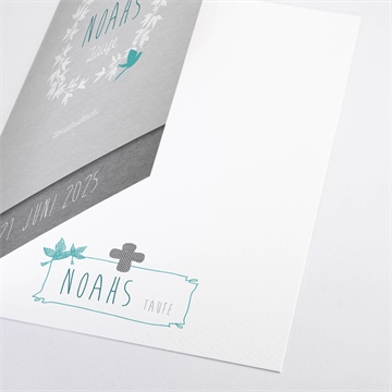 Kirchenheft Taufe vogelgezwitscher - Sicht 2