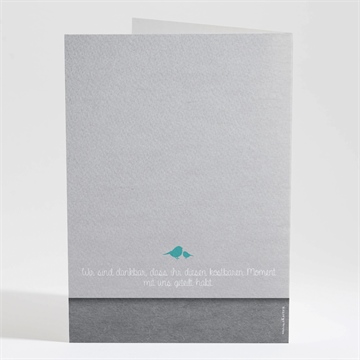 Kirchenheft Taufe vogelgezwitscher - Sicht 4