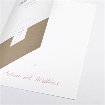 Kirchenheft Hochzeit natürlich verbunden - vue 2