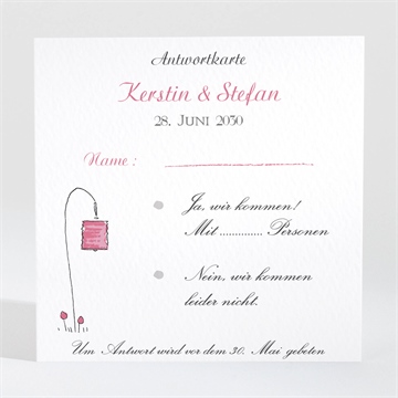 Antwortkarte Hochzeit ref. N3001424