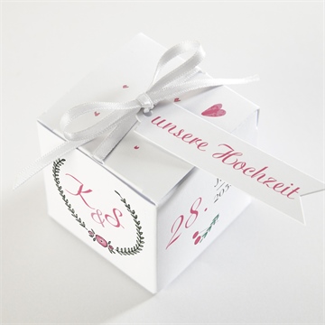 Geschenkbox Hochzeit hochzeitspaar - vue 3