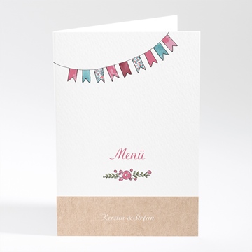 Menükarte Hochzeit ref. N401807