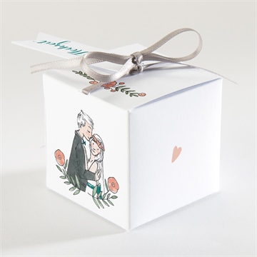 Geschenkbox Hochzeit bohemian - Vue 2