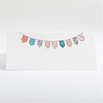 Tischkarte Hochzeit bohemian - Vue 2