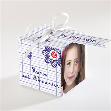 Geschenkbox Hochzeit schreibschrift