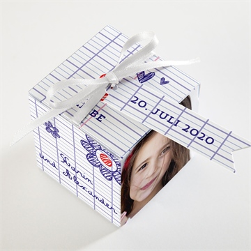 Geschenkbox Hochzeit schreibschrift - vue 3