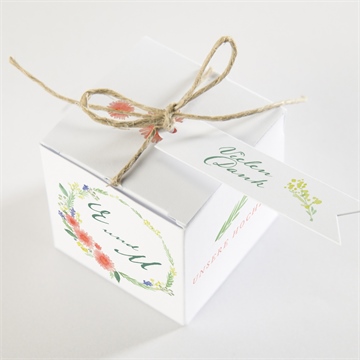 Geschenkbox Hochzeit blume - Vue 3