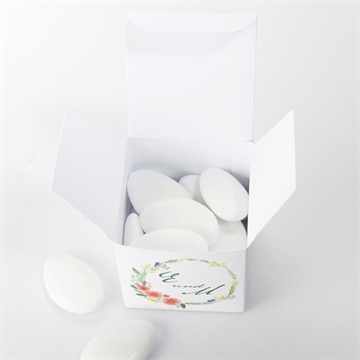 Geschenkbox Hochzeit blume - Vue 4