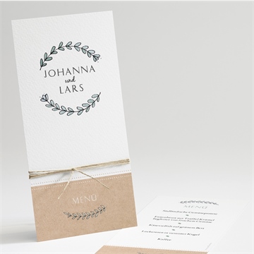 Menükarte Hochzeit ref. N22148