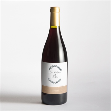 Flaschenetikett Hochzeit perfekt geplant - vue 2