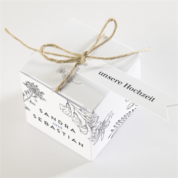 Geschenkbox Hochzeit herbarium - vue 3