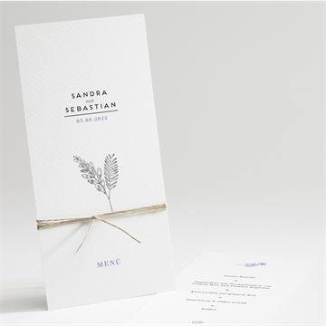 Menükarte Hochzeit ref. N22149