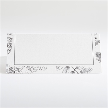 Tischkarte Hochzeit herbarium - Tischkarte Rückseite