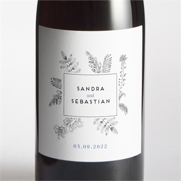 Flaschenetikett Hochzeit ref. N3001447