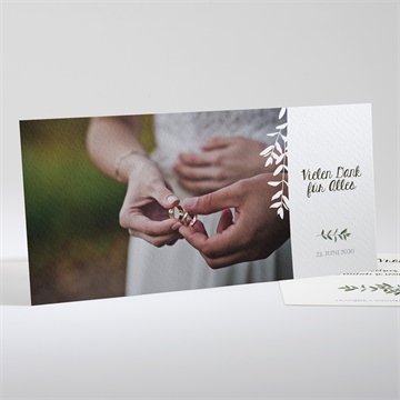 Dankeskarte Hochzeit ref. N13173