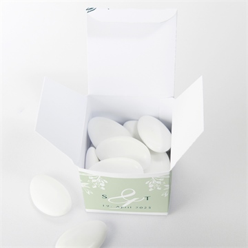 Geschenkbox Hochzeit greenery - Sicht 4