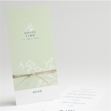 Menükarte Hochzeit ref. N22151