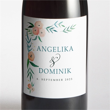 Flaschenetikett Hochzeit ref. N3001456