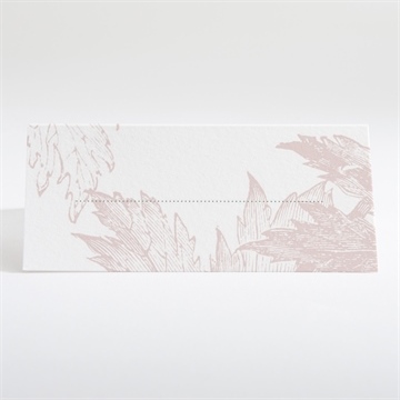 Tischkarte Hochzeit englischer garten - Tischkarte Rückseite