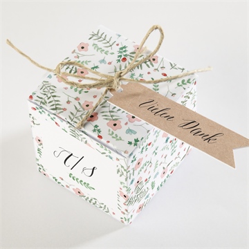 Geschenkbox Hochzeit blumenwiese - vue 3