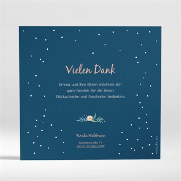 Dankeskarte Geburt schönes foto - Vue 2