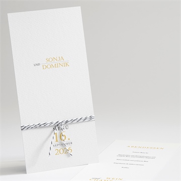 Menükarte Hochzeit ref. N22158