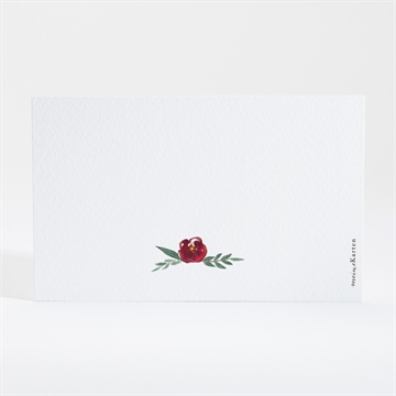 Save the Date Karte mohnblumen - vue 2