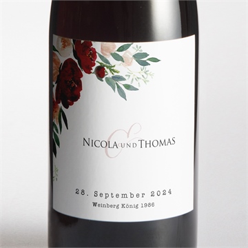 Flaschenetikett Hochzeit ref. N3001474