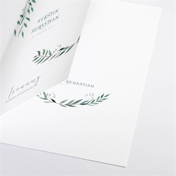 Kirchenheft Hochzeit olivenzweig - vue 2